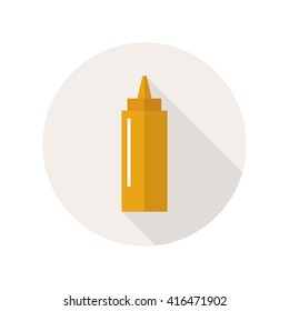 mustard icon. vector illustration