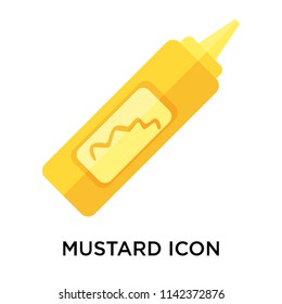 Mustard icon vector isolated on white background for your web and mobile app design, Mustard logo concept