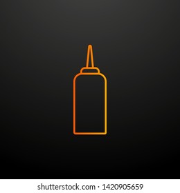 mustard nolan icon. Elements of kitchen set. Simple icon for websites, web design, mobile app, info graphics
