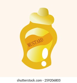 mustard sauce theme elements