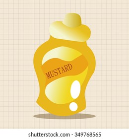 mustard sauce theme elements