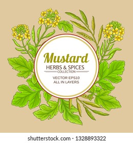 mustard vector frame