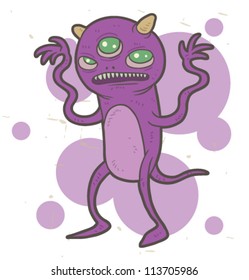 Mutant monster 04, vector