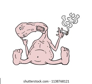 mutant monster illustration