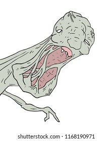mutant monster illustration