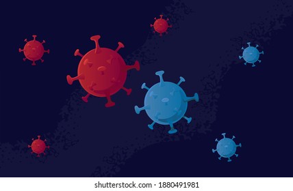 Mutation of the coronavirus. Continuation of the epidemic - covid-20.