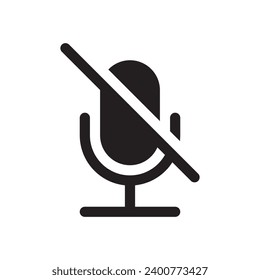 stumme Audio-Icon-App, Vektorgrafik