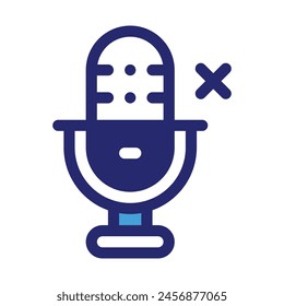 Mute Delivery Mixed Icon - Single Icon, Vector