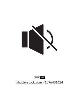 Mute icon, design inspiration vector template for interface and any purpose