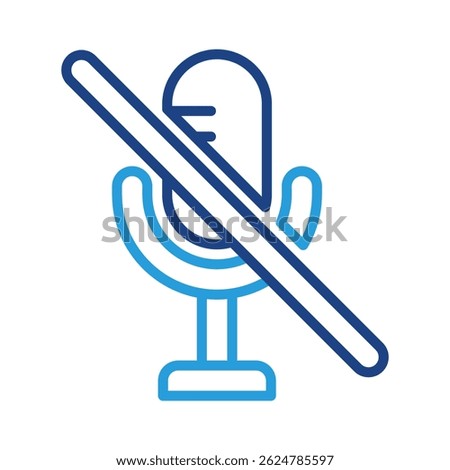 Mute Icon Element For Design