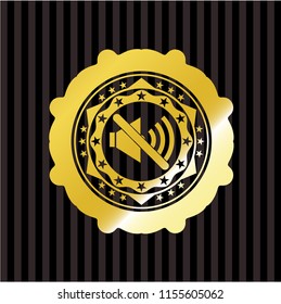 mute icon inside shiny badge