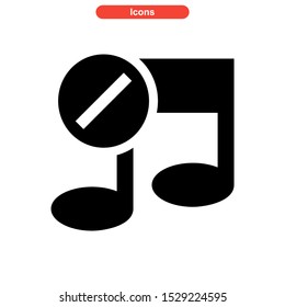 mute icon isolated sign symbol vector illustration - high quality black style vector icons
