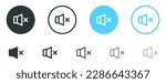 mute icon no sound symbol volume speaker off icons - silent icon symbol