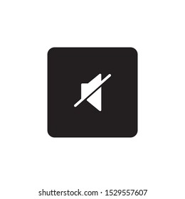 Mute icon sign symbol vector