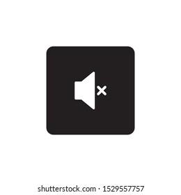 Mute icon sign symbol vector