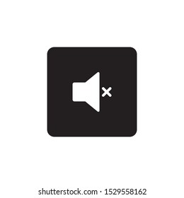 Mute icon sign symbol vector
