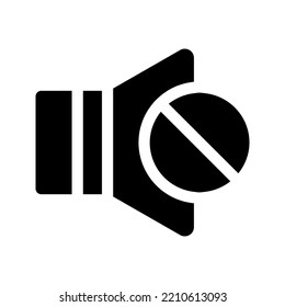Mute icon. Sound Off sign. vector illustration