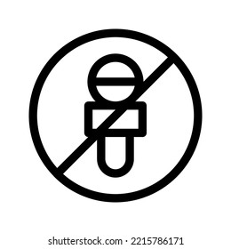 Mute icon. Sound Off sign. vector illustration