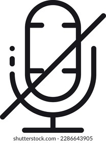 The mute icon is a symbol indicating that the audio or microphone is turned off or disabled. It is often used in communication tools, such as video conferencing software, messaging apps
