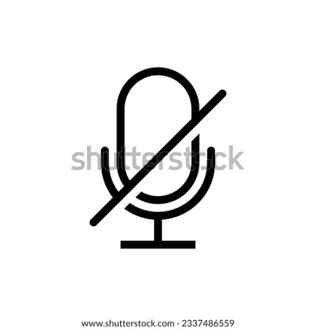 mute icon vector design templates 