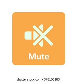 Mute icon for web and mobile