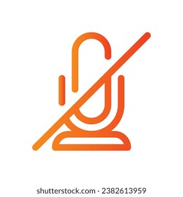 logotipo del icono de gradiente de línea silenciosa para sitio web, aplicación, impresión, documento, diseño de afiches, etc, adecuado para diseño web, logotipo, aplicación