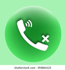 Mute up the microphone flat vector icon illustration