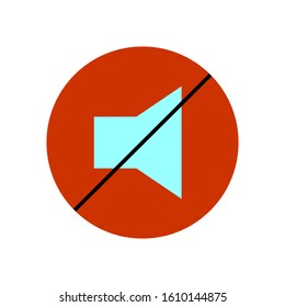 mute or no sound in a trendy style