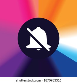 Silenciar notificación - botón Icono de aplicación