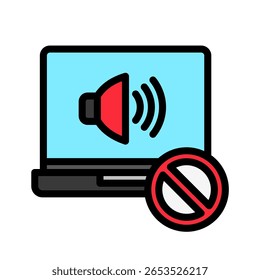 Mute outline color, mini illustration icon. use for modern concept, print, UI, UX kit, web and app development. Vector related to remote working, work from home.
