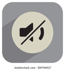 Mute sound icon