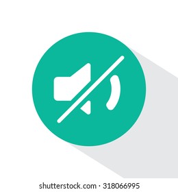 Mute sound icon