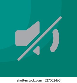 Mute sound icon