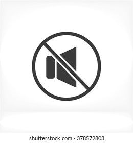 Mute sound  Icon