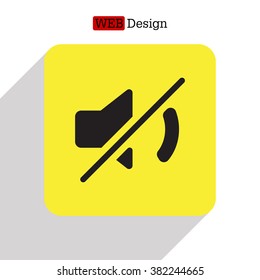 Mute sound icon