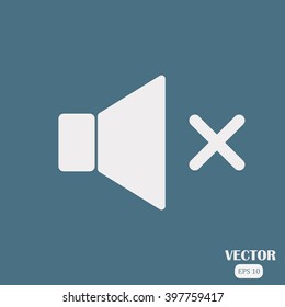 Mute sound icon