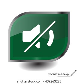 Mute sound icon