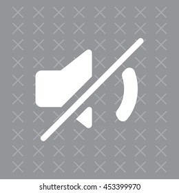 Mute sound icon