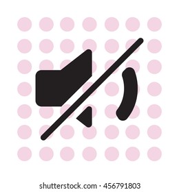 Mute sound icon