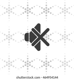 Mute sound icon.