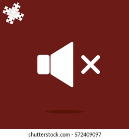 Mute sound icon