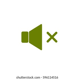 Mute sound icon