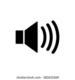 Mute sound icon, vector illustration. Flat design eps 10