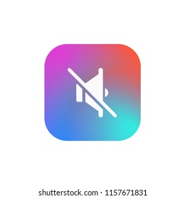 Mute Speaker - App Icon