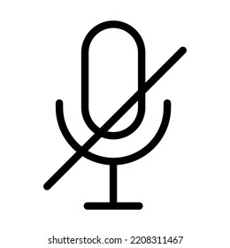 mute speaker line icon illustration vector graphic