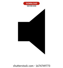 mute volume icon or logo isolated sign symbol vector illustration - high quality black style vector icons

