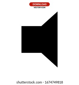 mute volume icon or logo isolated sign symbol vector illustration - high quality black style vector icons
