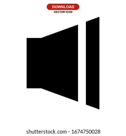 mute volume icon or logo isolated sign symbol vector illustration - high quality black style vector icons
