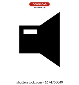 mute volume icon or logo isolated sign symbol vector illustration - high quality black style vector icons
