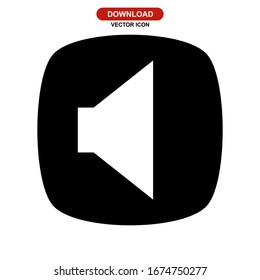 mute volume icon or logo isolated sign symbol vector illustration - high quality black style vector icons
